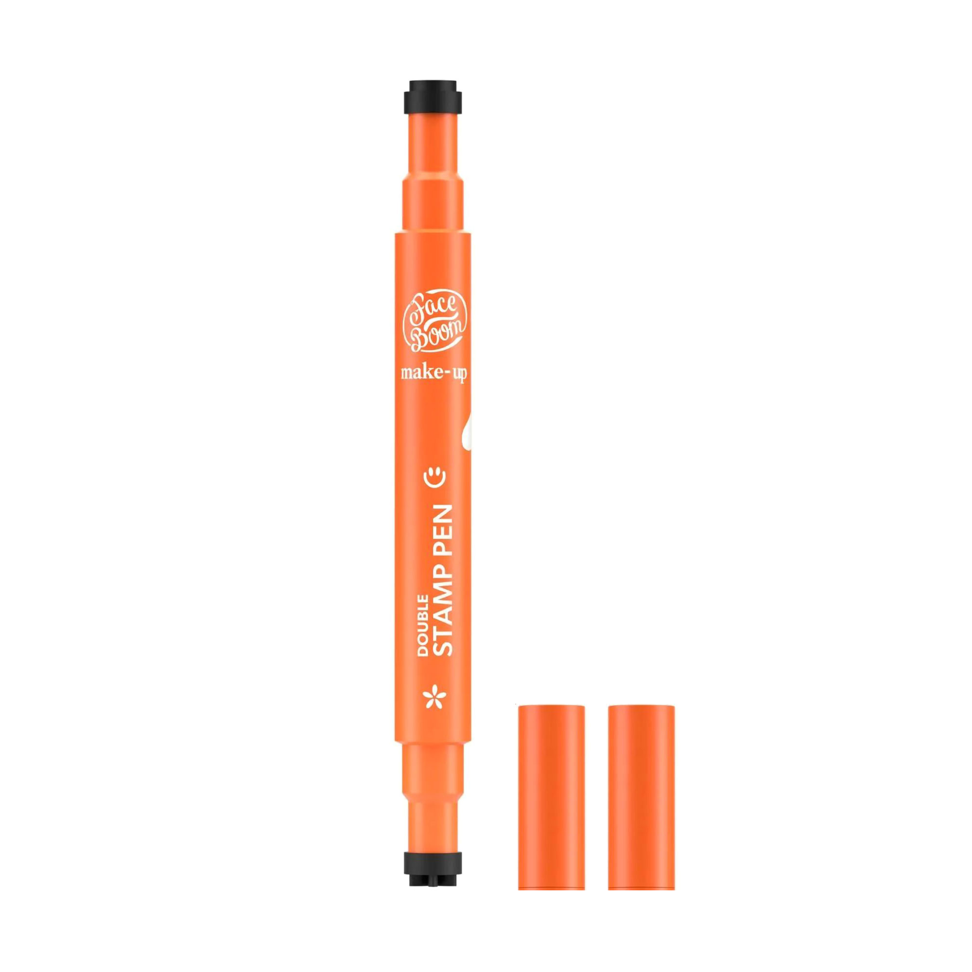 Подвійна підводка-штамп для очей Face Boom Make-Up Double Stamp Pen 01 Black, 3.2 г